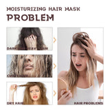 Moisturizing Hair Mask, Deep Nourishing Hair Repair Dry Hair Split End Smoothing Hair Mask - V.I.P Digital Presence