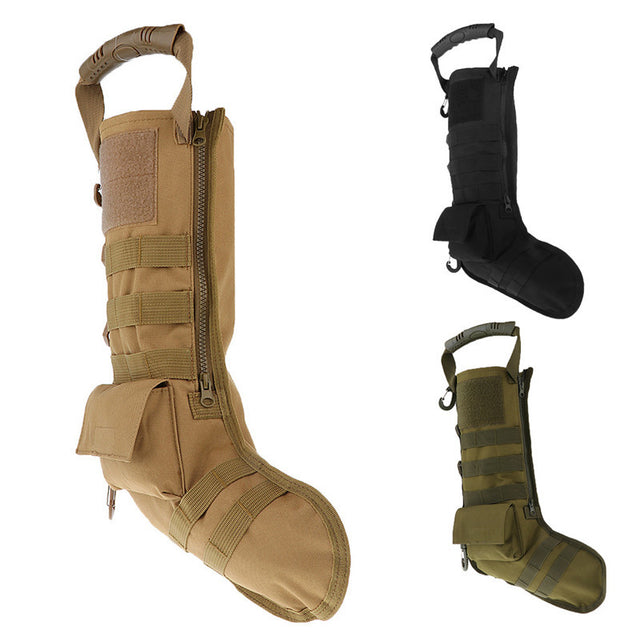 Tactical Christmas Stockings Military Storage Bag Christmas Stockings Hanging Decorations Outdoor Sports Multi-Functional Portable Bag - V.I.P Digital Presence