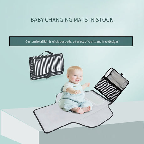 Foldable Baby Changing Mat Portable Travel Outdoor Waterproof Care Baby Changer Diape Infant Napping Changing Cover Pads - V.I.P Digital Presence