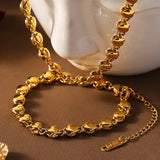 18K Gold-Plated Titanium Steel Bracelet - V.I.P Digital Presence