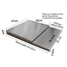 New microwave stand with pull-out drawer, coffee station, kitchen organizer - space-saving. - V.I.P Digital Presence