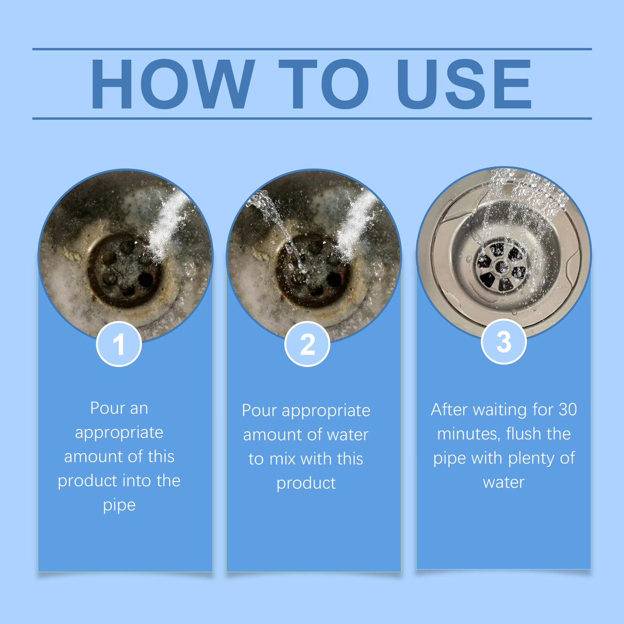 Pipe Dredge Cleaning Agent, Kitchen Toilet Sewer Clogged Dredge Drainage Pipe Clean And Decontaminate - V.I.P Digital Presence