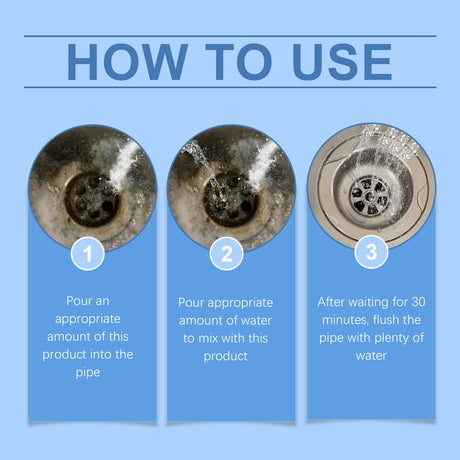 Pipe Dredge Cleaning Agent, Kitchen Toilet Sewer Clogged Dredge Drainage Pipe Clean And Decontaminate - V.I.P Digital Presence