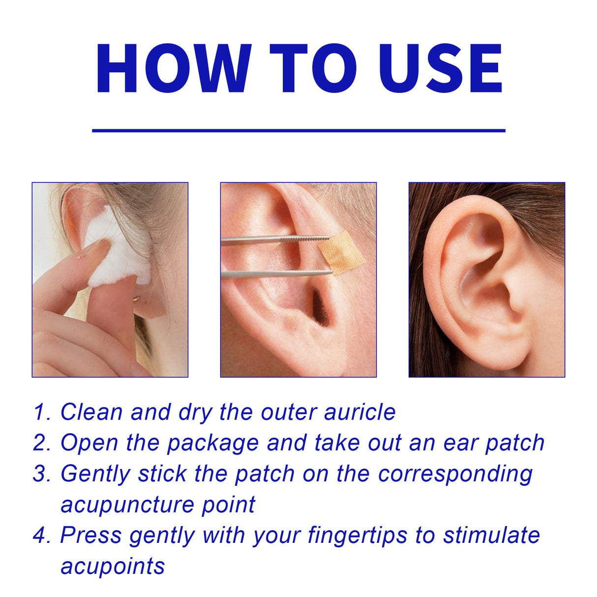 Magnetic Point Ear Acupoint lymphatic Cleansing Pads, Relieve Lymphatic Swelling Body Sculpting Body Care Ear Point Patch - V.I.P Digital Presence