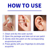 Magnetic Point Ear Acupoint lymphatic Cleansing Pads, Relieve Lymphatic Swelling Body Sculpting Body Care Ear Point Patch - V.I.P Digital Presence
