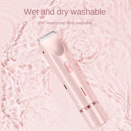 Double headed shaver new electric hair removal device women's private pubic hair removal device - V.I.P Digital Presence
