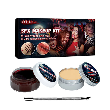 SFX Makeup Kit, Makeup Props Scar Makeup Scary Atmosphere Party Makeup Set - V.I.P Digital Presence