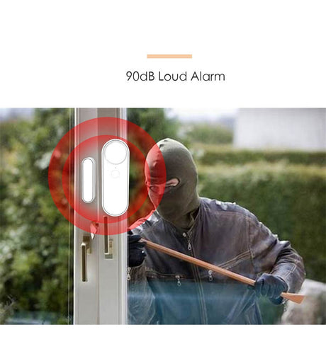 Smart Life Tuya Wifi Window Detector Door Open Close Sensor Security Contact Wifi Smart Door Sensor - V.I.P Digital Presence