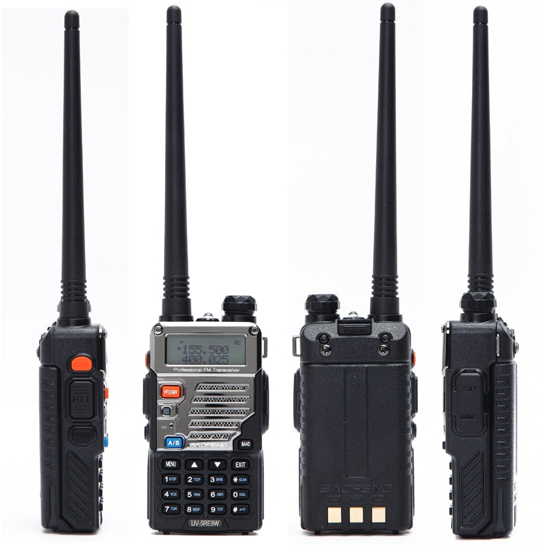 BaoFeng UV-5RE 8W Powerful Walkie Talkie 10km Dual Band UV5RE 2 way Radio VOX Flashlight Long Range Portable Hunting Ham Radio - V.I.P Digital Presence