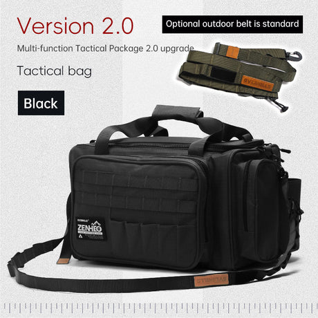 Outdoor camping picnic bag outdoor tableware storage tactical compartment sundries portable shoulder bag - V.I.P Digital Presence
