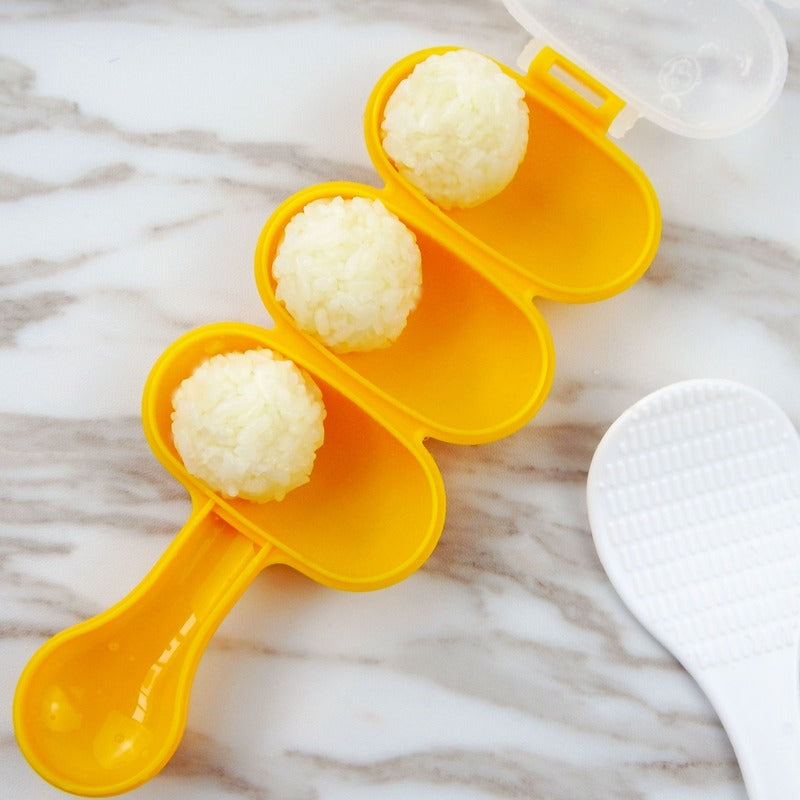 Food grade pp baking tool wobbly meatball artifact cartoon children's sushi Rice and vegetable roll mold - V.I.P Digital Presence