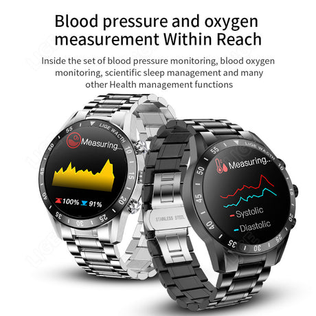 Bluetooth call smart watch pedometer sports multifunctional men's waterproof bracelet watch - V.I.P Digital Presence