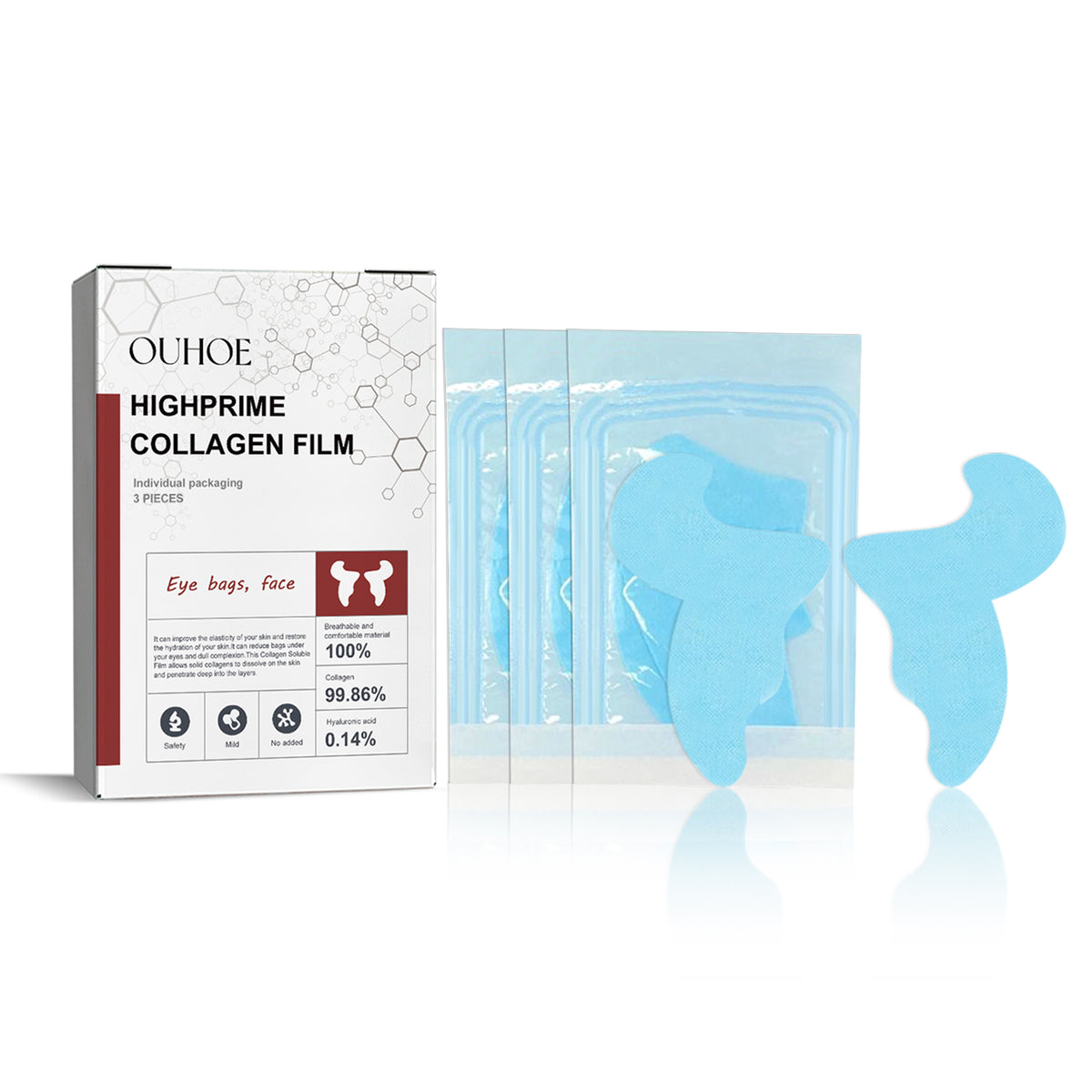 Hydrolyzed Collagen Eye Mask, Moisturize And Moisturize The Skin Around The Eyes To Reduce The Fine Lines In The Corners Of The Eyes - V.I.P Digital Presence