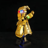 (Not the Building Blocks) LED Light For Lego 76191 Marvel Infinity Gauntlet Decorative Light Up your Model Decorative Lamp - V.I.P Digital Presence
