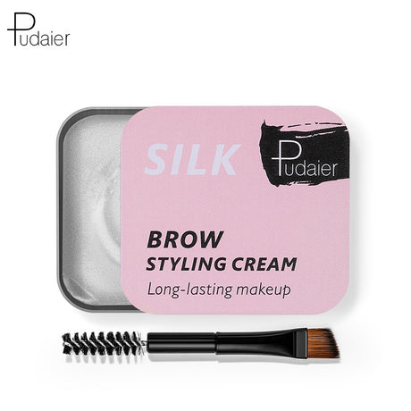 Pudaier Natural Wild Brow Styling Soap Eyebrow Cream Colorless Moisturizing Natural - V.I.P Digital Presence