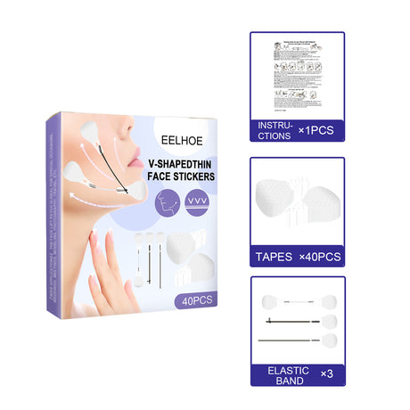 EELHOE EELHOE V Shape Thin Chin Muscle Lift To Eliminate Swelling And Shaping Patch Facial Skin Tightening And Shrinking Patch - V.I.P Digital Presence