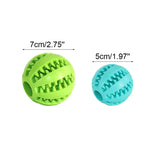 Dog Toy Ball Interactive Rubber Balls Puppy Chewing Toys Pet Tooth Cleaning Ball Cats Pets Food Treat Feeder Silicone Balls Toy - V.I.P Digital Presence