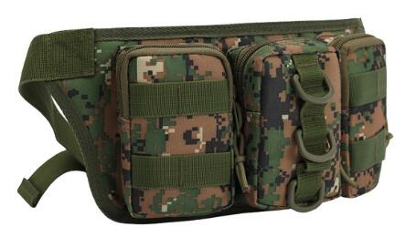 Black Hawk Commandos Waist Bag 3-Sack Portable Waterproof camouflage pack for Travel workout sports outdoor - V.I.P Digital Presence