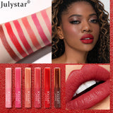 Durable Waterproof Non Stick Cup Genuine Six Color Lipstick Matte Velvet Foggy Lipstick - V.I.P Digital Presence