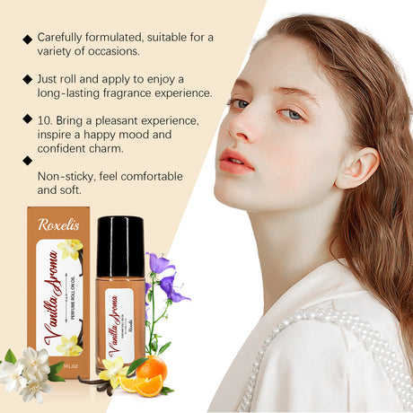 Vanilla Orange Ball Perfume Long Lasting Fragrance Light And Elegant Aromas Dating Charm Elegant Temperament Portable Perfume - V.I.P Digital Presence
