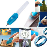 Mini Electric Jewellery Metal Plastic Wood Glass Engraving Pen Carving Machine Graver Tool Educational Equipment - V.I.P Digital Presence