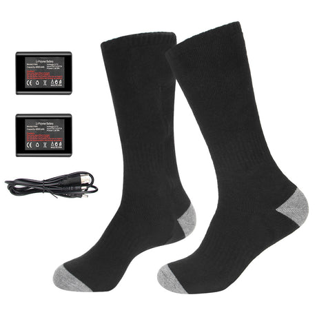 Motorcycle riding in winter heated socks for warmth and foot protection intelligent charging foot heating socks - V.I.P Digital Presence