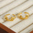 18K Gold-Plated Irregular Open Ring - V.I.P Digital Presence