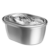 Stainless Steel Smart Pet Water Dispenser with Automatic Circulation and Filtration, Large Capacity Feeder for Cats and Dogs - V.I.P Digital Presence