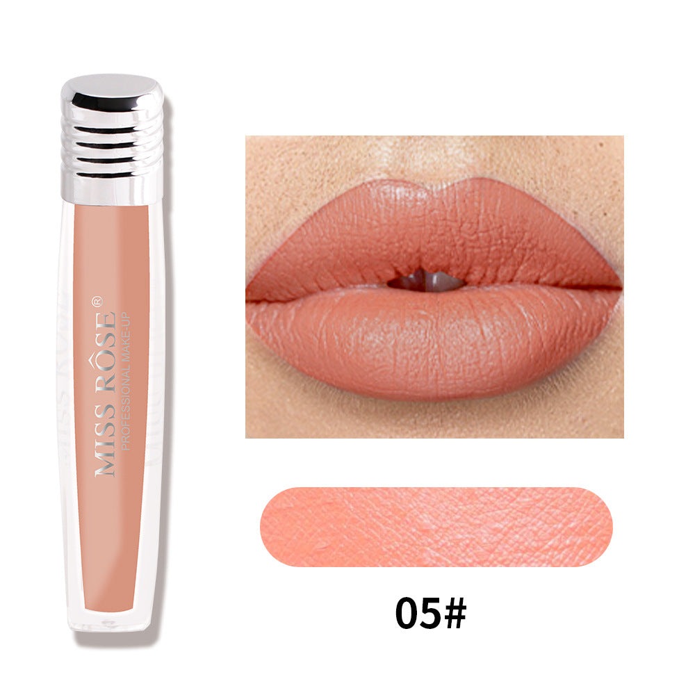 Candy Pearl Lip Gloss Liquid Matte Lip Gloss Without Color Loss And Non-Sticky Cup Velvet Lip Glaze - V.I.P Digital Presence