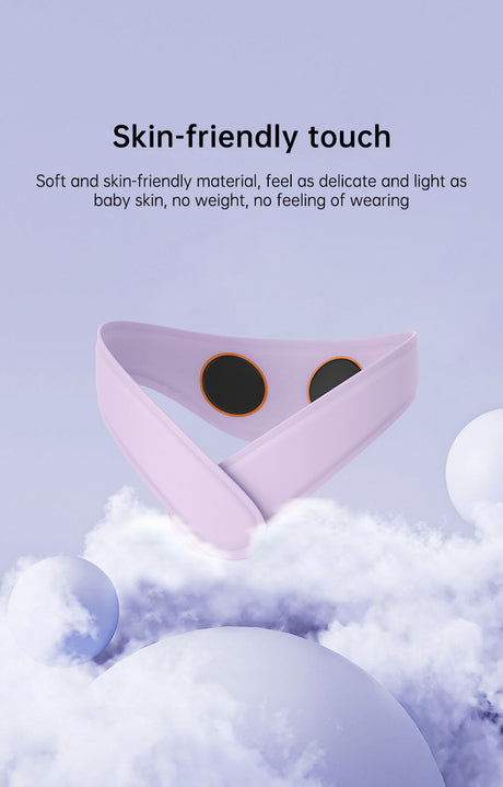 Neck Massager with Heat, Portable Neck Lymphatic Massager for Pain & Fatigue Relief - V.I.P Digital Presence