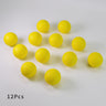 12Pcs Foam Practice Golf Balls Yellow Green Orange Golf Training Balls Outdoor Indoor Putting Green Target Backyard Swing Game