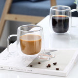 Creative Double Layer Mug with Double Layer Glass Cup and High Borosilicate Glass - V.I.P Digital Presence