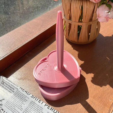 Vertical Shiny-Design Yarn Spinners and Holders: Rotary Plastic Tools for Textile Wool, Agri Wool, and Knitting Enthusiasts - V.I.P Digital Presence