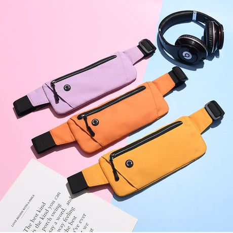 Outdoor mobile phone sports waist bag fitness men's and women's running waist bag waterproof storage close fitting sports cycling invisible manufacturer - V.I.P Digital Presence