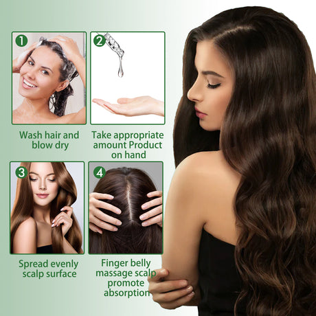 Rosemary Hair Dense Essential Oil, Prevent Hair Breakage And Hair Loss Strong, Strong And Solid Hair Moisturizing Root Dense Essential Oil - V.I.P Digital Presence