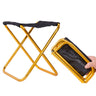 25*22.5*27cm Outdoor Aluminum Folding Stool Chair Small Fishing Stool Chair Portable Camping Outdoor Fishing Chair Fishing Tool - V.I.P Digital Presence