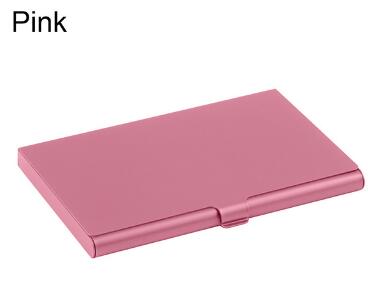 Creative business card case stainless steel Aluminum Holder Metal Box Cover Credit Men business card holder card metal Wallet - V.I.P Digital Presence