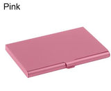 Creative business card case stainless steel Aluminum Holder Metal Box Cover Credit Men business card holder card metal Wallet - V.I.P Digital Presence