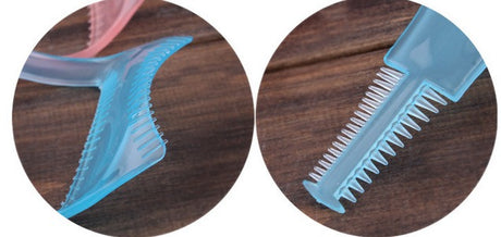 Three in one three-dimensional eyelash card transparent plastic eyelash card eyelash helper - V.I.P Digital Presence
