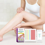 Waxed Hair Removal Paper, Arm Underarm Thigh Hair General Rapid Hair Removal Mild And Non-Irritating