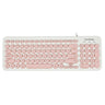 D520 Silent Wired Esports Keyboard USB Ultra Thin 104 Key Business Office Retro Punk Computer Gaming Keyboard - V.I.P Digital Presence