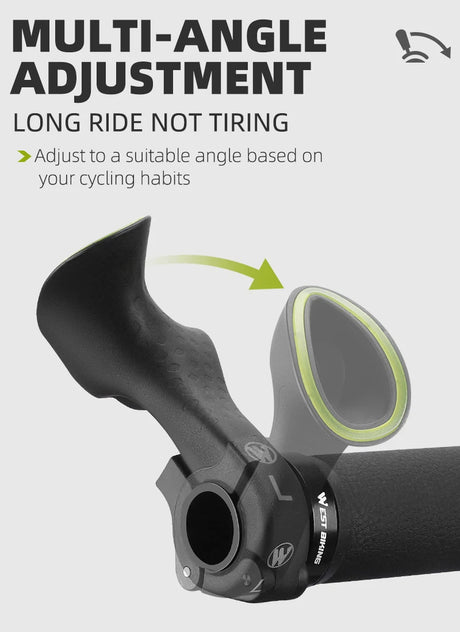 Ergonomic Design MTB Bicycle Road Gravel Mountain Bike Handlebar Bar Ends Gravel Bike Accessories Bike Grips - V.I.P Digital Presence