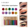 HANDAIYAN Explosive Glitter Liquid Eyeliner Set Sequin Pop Eyeliner Liquid 10 Pack - V.I.P Digital Presence