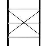 5-Tier Bookshelf, Freestanding White Book Shelf Modern Minimalist Open Display Storage Book Shelves Standing Shelving Unit White - V.I.P Digital Presence