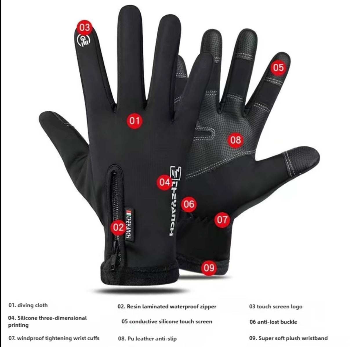 FrostTouch Winter Gloves