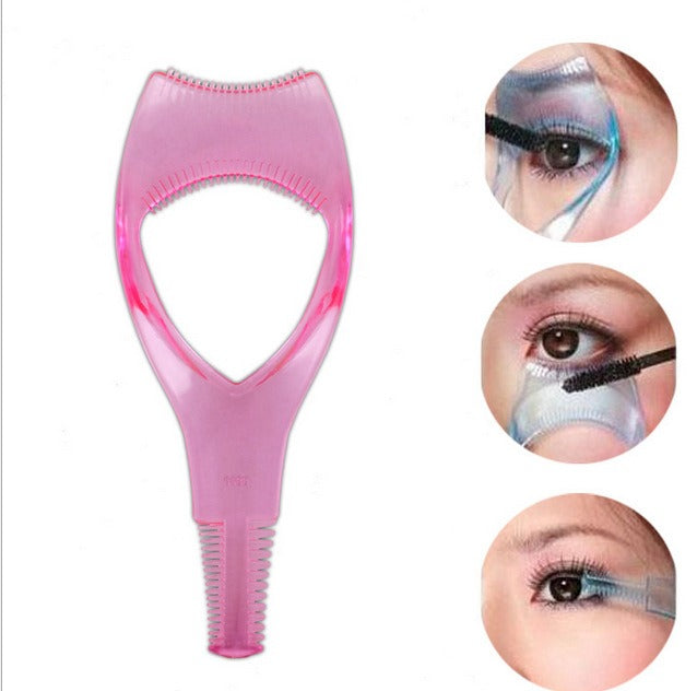 Three in one three-dimensional eyelash card transparent plastic eyelash card eyelash helper - V.I.P Digital Presence