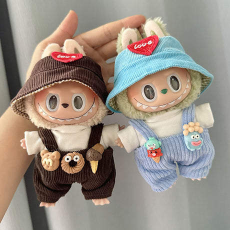 [Clothes Only] 1/2 Generation Labubu Clothing Pendant Labubu Sitting Party Baby Clothes Sweetener Strap Pants Set - V.I.P Digital Presence