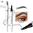 QIC ceramic white liquid four-claw eyebrow pencil wild eyebrow waterproof non-smudge four-head forked eyebrow pencil - V.I.P Digital Presence