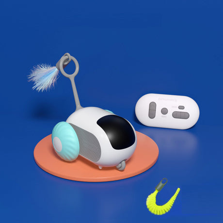 Pet Gravity Intelligent Running Car Remote Control Electric Cat Toy Teasing Stick Cat Pet - V.I.P Digital Presence