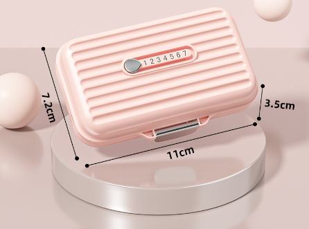 Portable medicine box mini medicine reminder box home storage - V.I.P Digital Presence